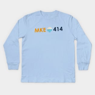 MKE Day 414 • Milwaukee, WI Kids Long Sleeve T-Shirt
